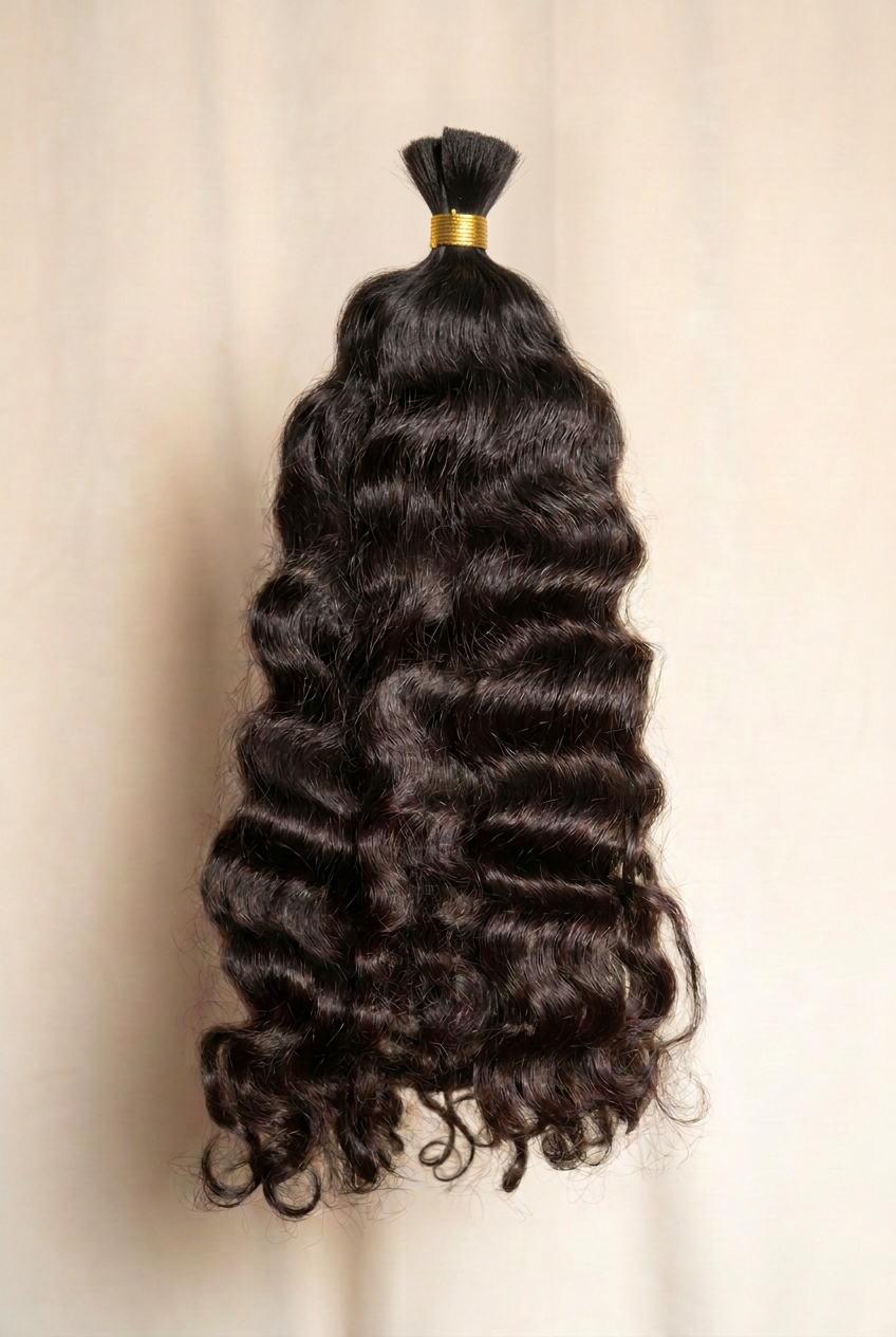Deep Wavy – Luxury Bulk Hair