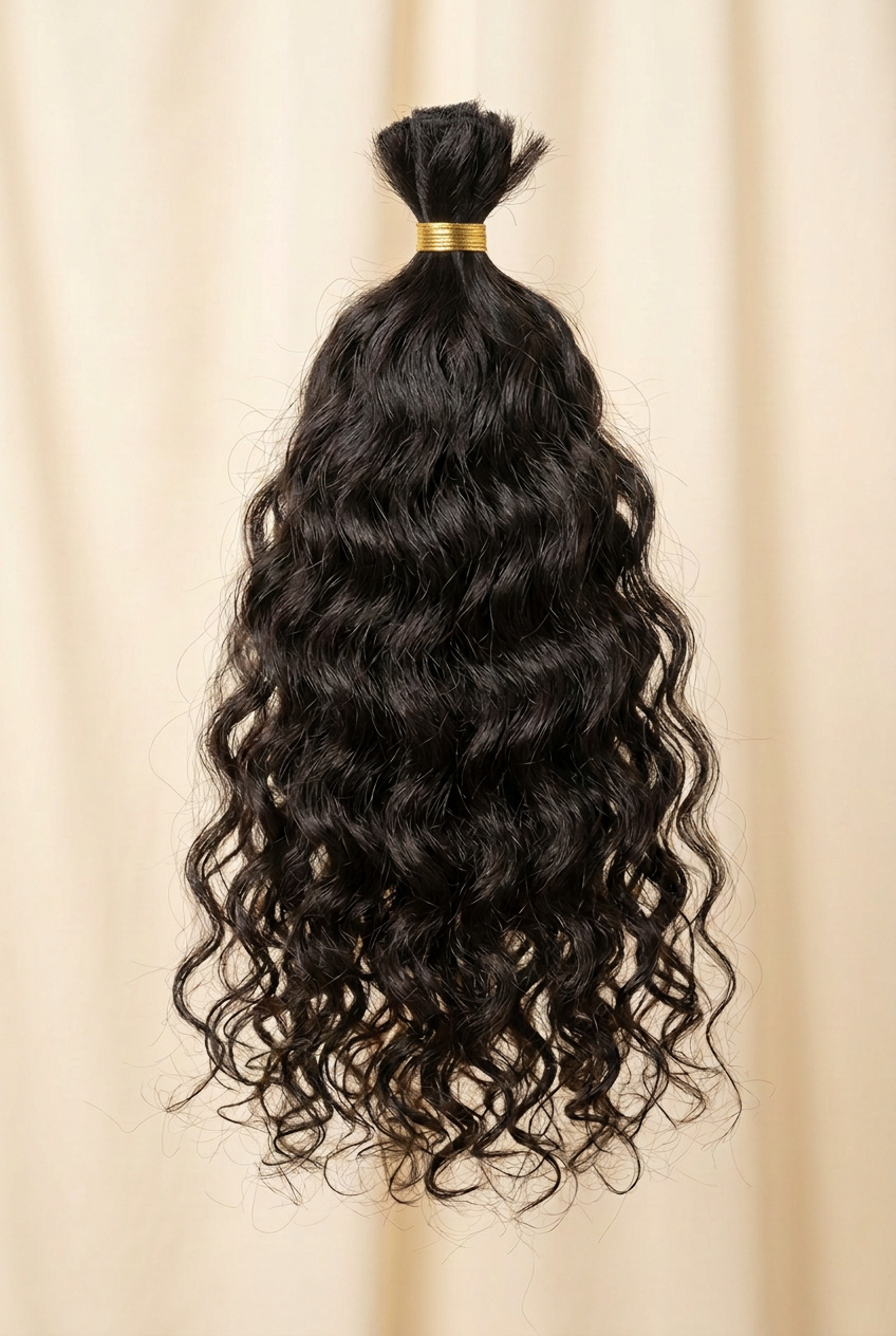 Loose Curl – Luxury Bulk Hair Main image